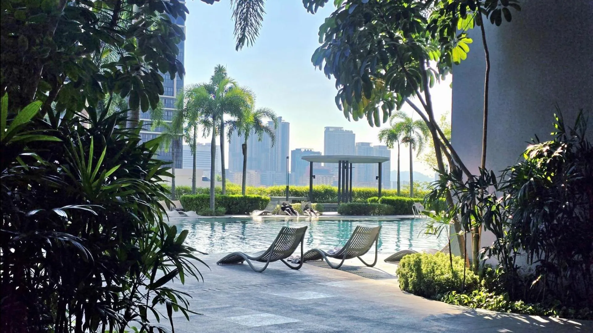公寓 Rudimen Stay At Trion With Kl Skyline View And Rooftop Pools Access 吉隆坡